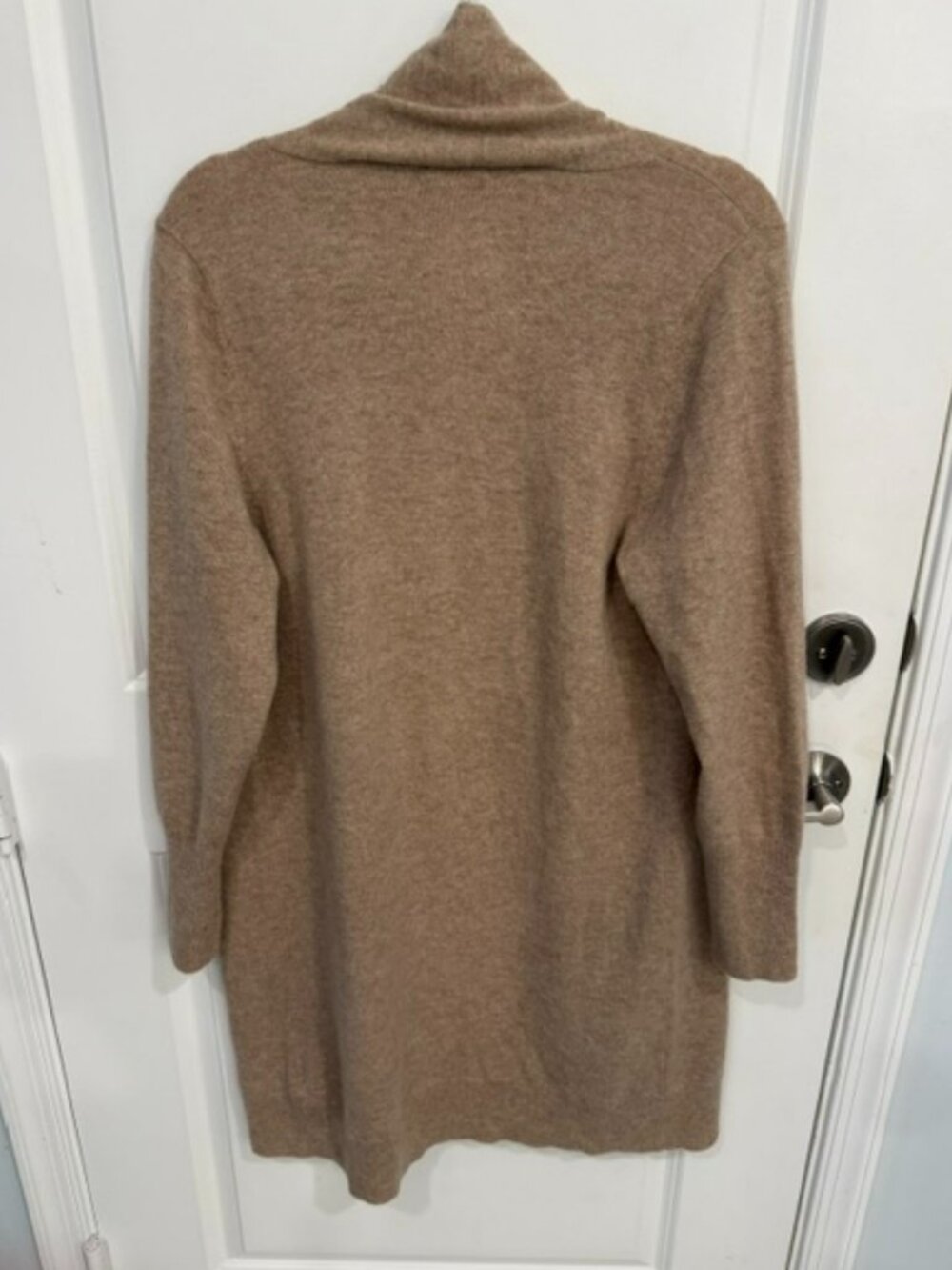 Quince Mongolian Cashmere Duster Cardigan Sweater - Picture 2 of 7